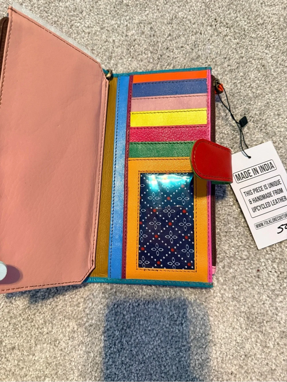 🤍 Brand new with tags FolkLore Couture wallet.